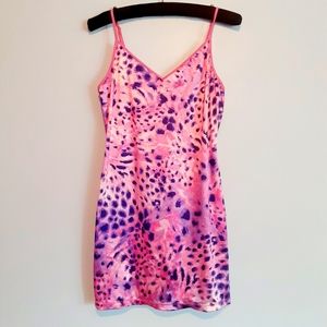 Frederick's of Hollywood Leopard Slip Dress